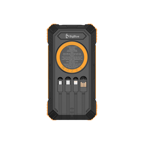 BigBlue Solar Power Bank 20,000mAh