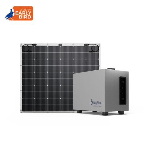 POWAFREE H3 + Bi-Flex 200 solar panel